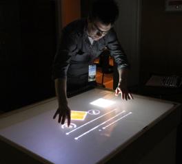 The multi-user touch table