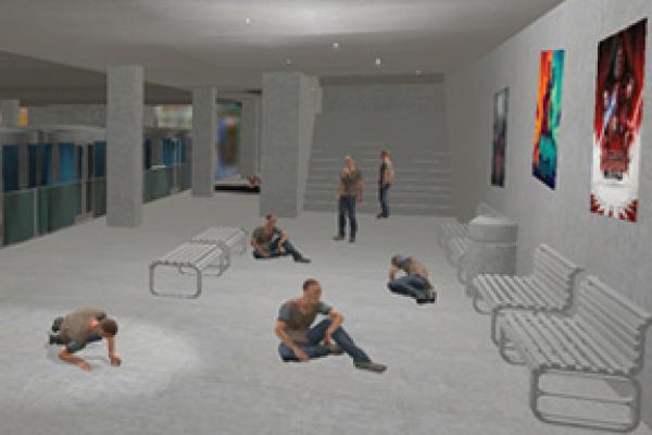 Virtual Subway Station for Mass Casualty Incident Training Image of Virtual Subway Station for Mass Casualty Incident Training