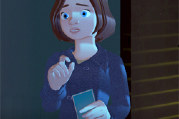 Kyoung Lee Swearingen Creates 3D Animation with International Team Still image from the 3D animation "Sonder"
